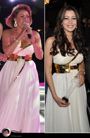 الفستان أجمد على جنات