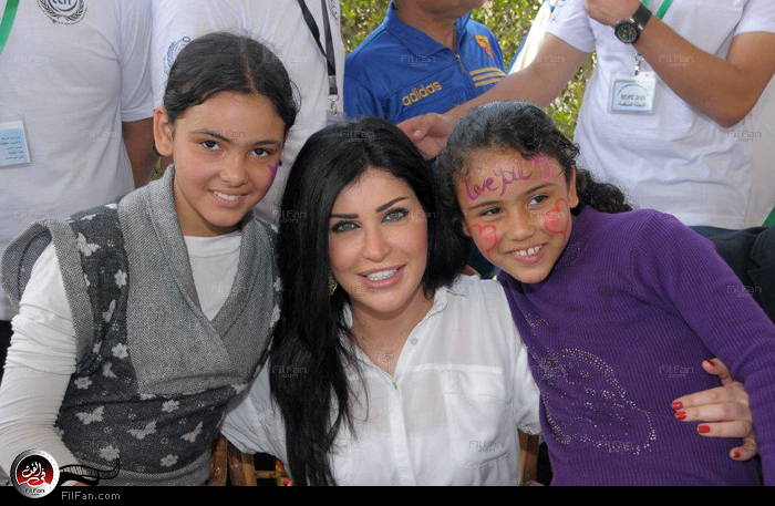 جومانا أثناء الحفل