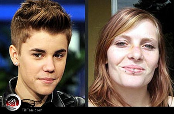 بيبر والسيدة سبب الفضيحة