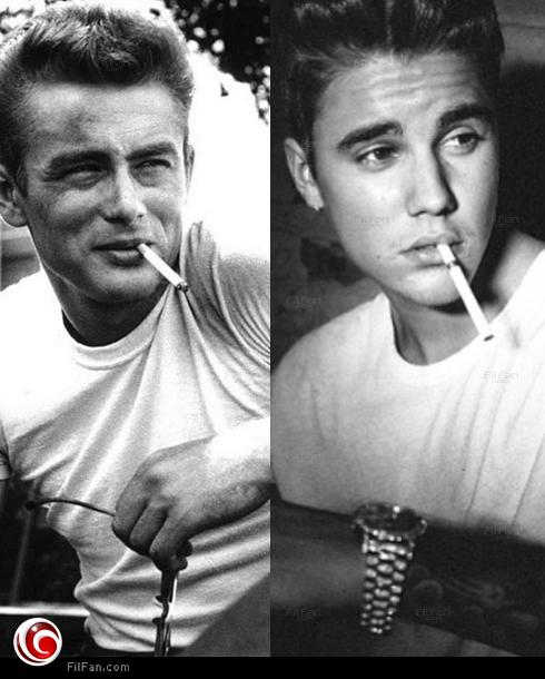 جستين بيبر يقارن نفسه بجيمس دين