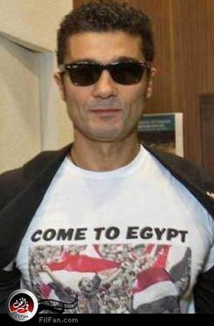 النبوي أثناء حضوره المهرجان