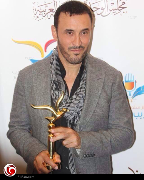 كاظم الساهر في حفل تنصيبه كسفير للفنانين العرب