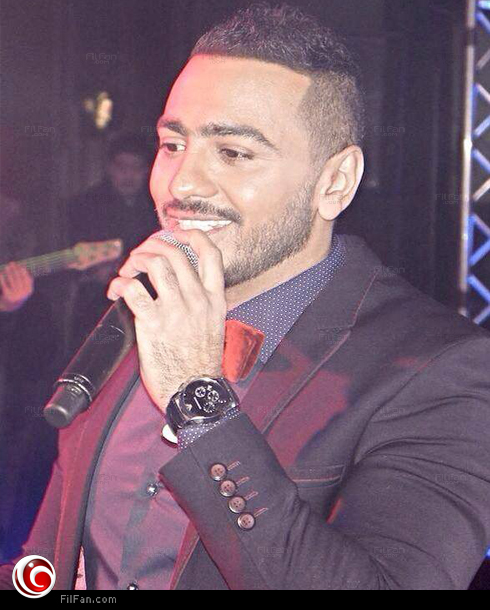 تامر حسني في حفل عيد الحب في &quot;الفالنتاين&quot;