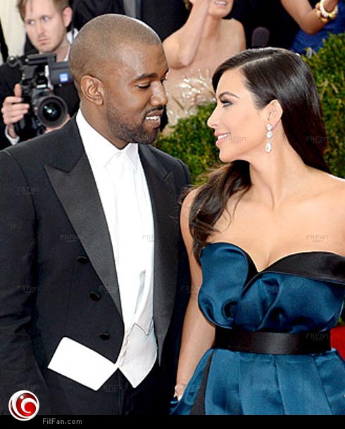 كيم كاردشيان وكاني ويست