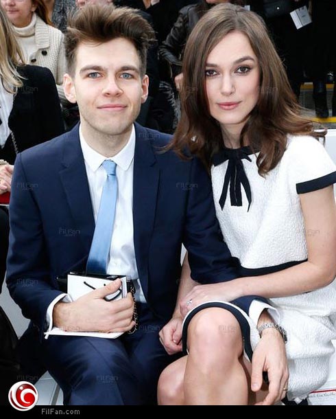 كيرا نايتلي مع زوجها جايمس برايتون