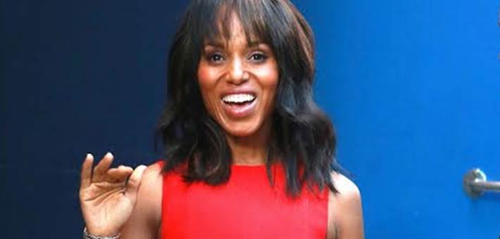 كيري واشنطن بطلة مسلسل Scandal 