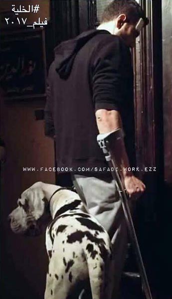 أحمد عز في لقطة من أحداث الفيلم