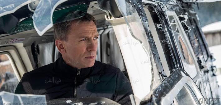 دانيال كريج في إعلان فيلم Spectre
