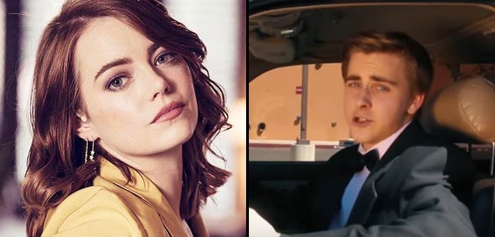 الطالب جاكوب وإيما ستون