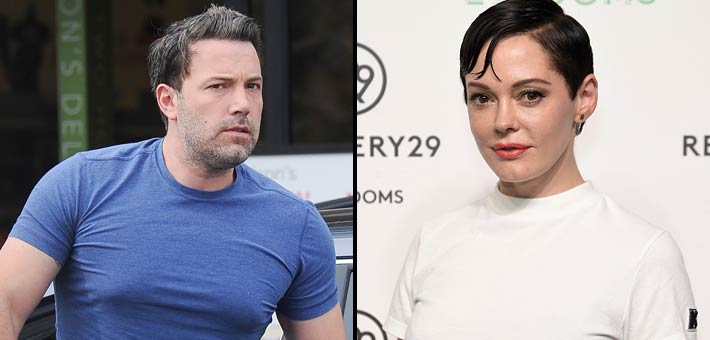 روز ماكجوان وبين أفليك