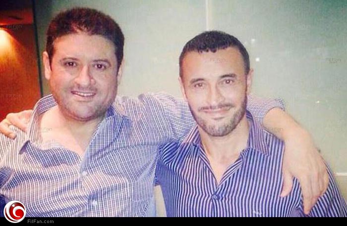 كاظم الساهر وشقيقه  سالم جبار السامرائي