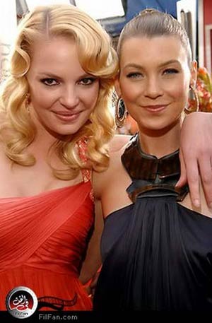 كاثرين هايجل مع إيلين بومبيو