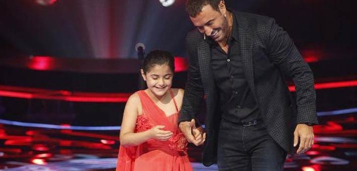 كاظم الساهر سعيد بانضمام ميرنا حنا له