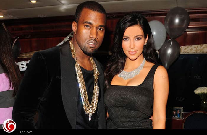 كيم كارداشيان وكانيي ويست