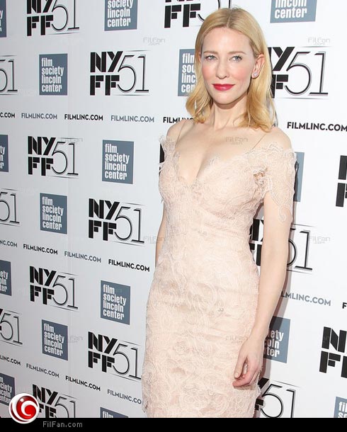 كيت بلانشيت تحضر حفل تكريمها على هامش مهرجان  نيويورك السينمائى