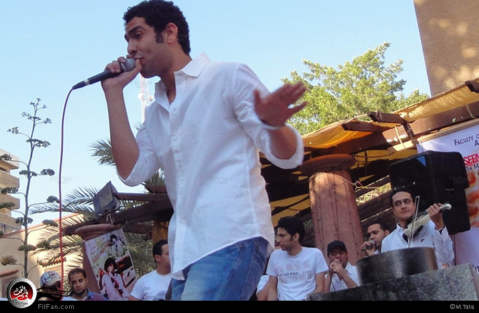 كيلاني أثناء الحفل