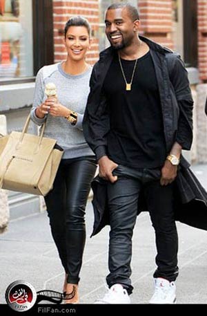 كيم كارداشيان وصديقها في نيويورك