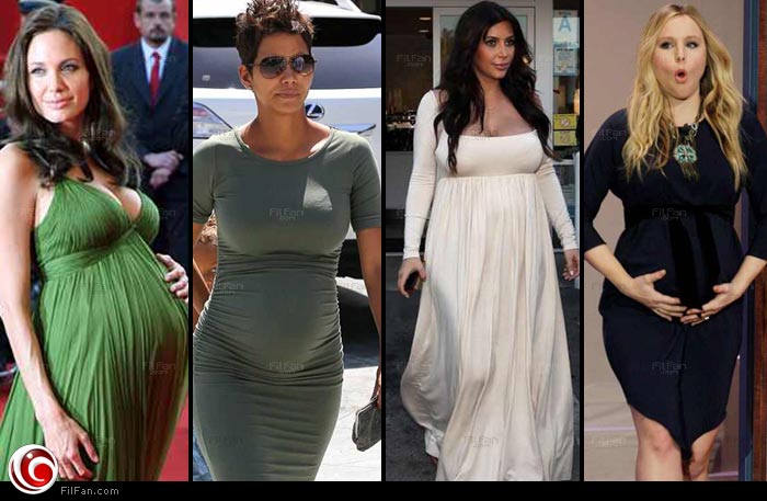 نجمات حافظن على وزنهن من الزيادة أثناء الحمل