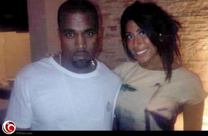 صورة لكاني ويست مع ليلى