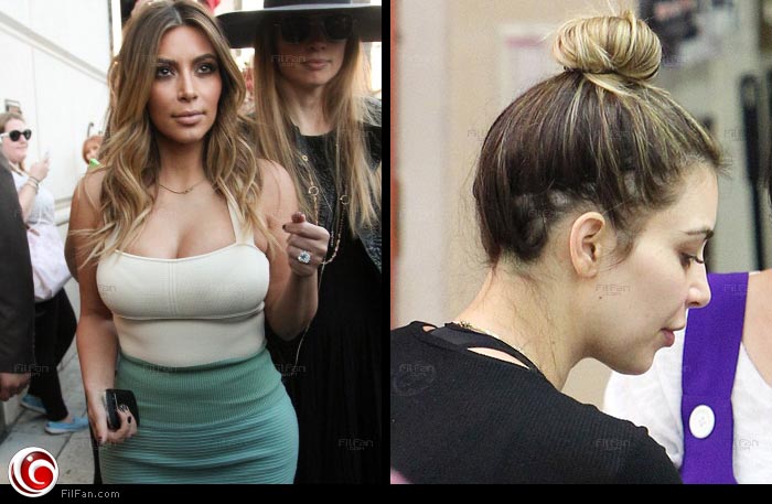 كيم كارداشيان تعاني من تساقط شعرها