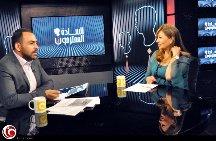 ليلى علوي مع يوسف الحسيني 