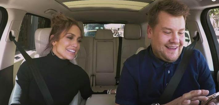 جينيفر لوبيز وجيمس كوردن