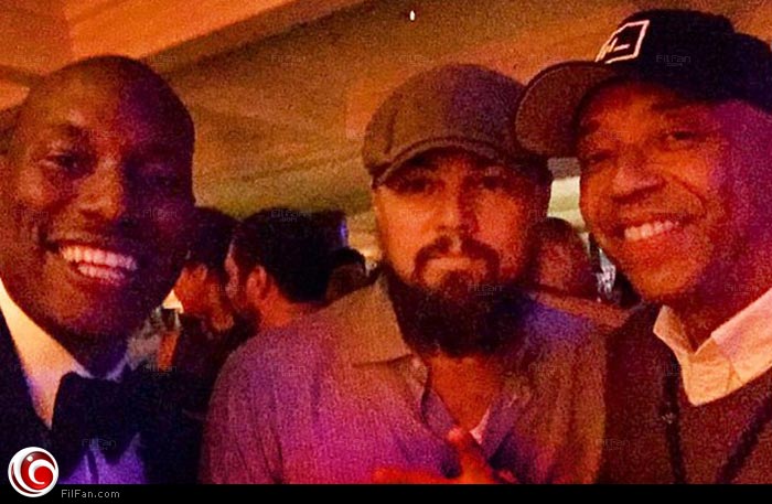 ليوناردو دي كابريو مع أصدقائه في عيد ميلاده الـ 40