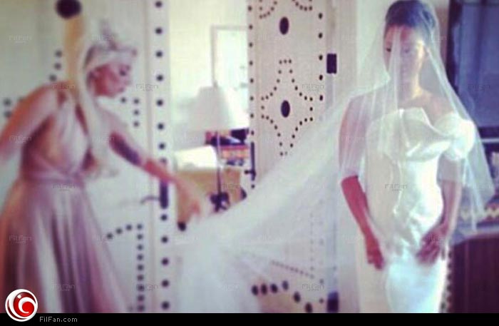 ليدي جاجا وصديقتها 