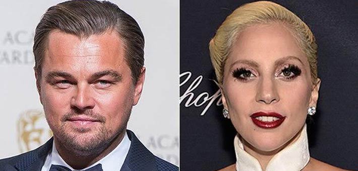 ليدي جاجا وليوناردو دي كابريو