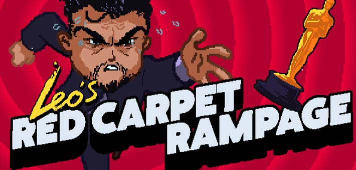 ليوناردو دي كابريو في لعبة Leo&#39;s Red Carpet Rampage 