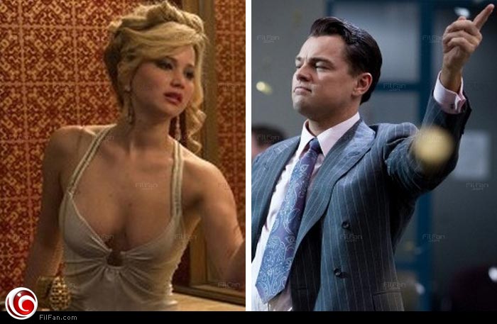 ليوناردو دي كابريو وجينيفر لورانس