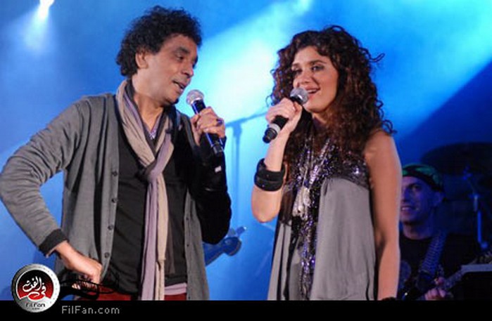 غادة عادل ومحمد منير