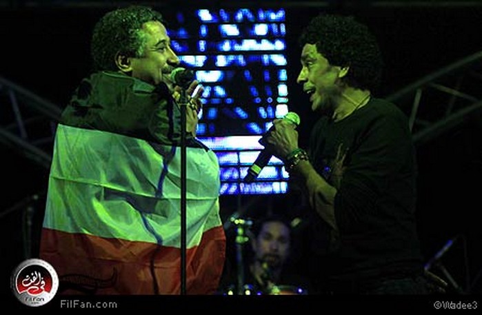 خالد ومنير تألقوا بشده خلال الحفل