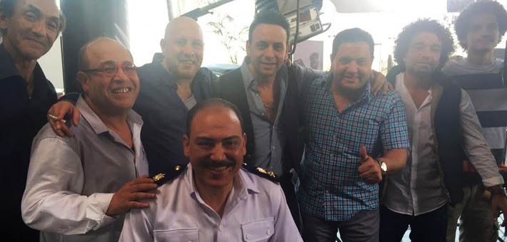 مصطفى قمر وإدوارد في كواليس &quot;فين قلبي&quot;