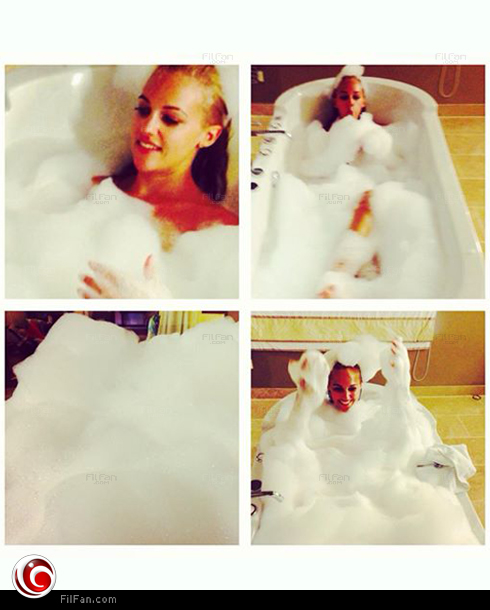 مريم في حوض الاستحمام!