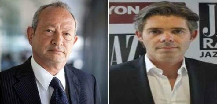 مايكل بيترز ونجيب ساويرس