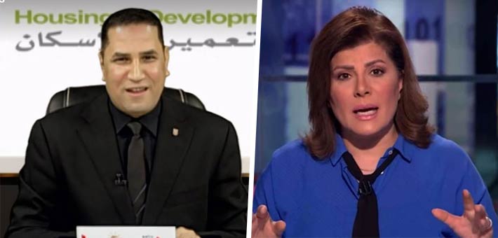 أماني الخياط وعبد الناصر زيدان