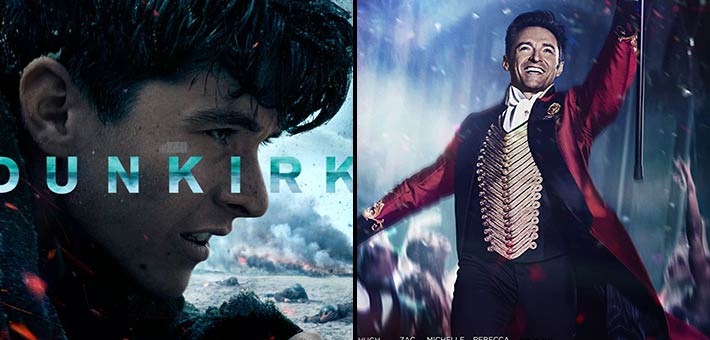  The Greatest Showman   و Dunkirk