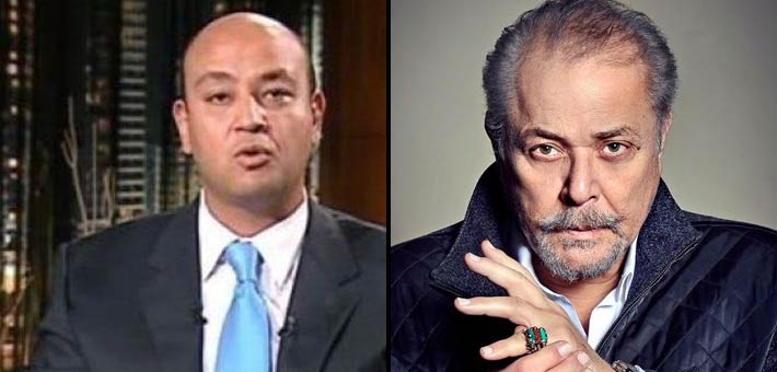 محمود عبد العزيز وعمرو أديب 