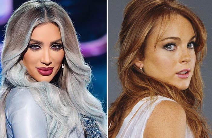 لينزي لوهان ومايا دياب