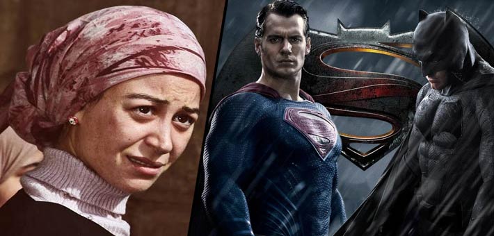 فيلم نوارة في المركز الثاني بعد باتمان يواجه سوبرمان