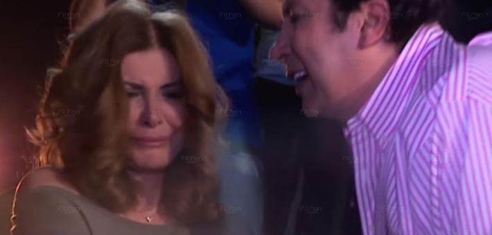 ميرفت أمين تبكي في &quot;هبوط اضطراري&quot;