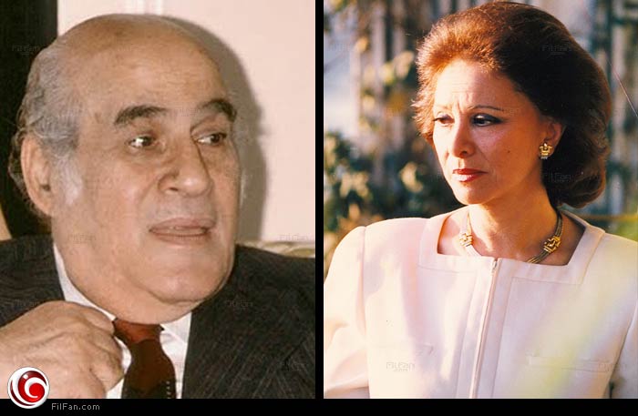 فاتن حمامة ومصطفى أمين