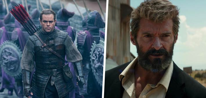 فيلم Logan وفيلم The Great Wall