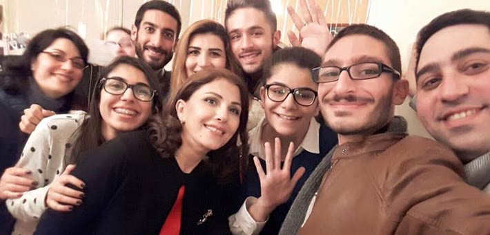 ماجدة الرومي تحتفل بعيد ميلادها مع محبيها