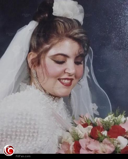 مها أحمد بفستان الزفاف