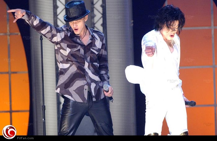 مايكل جاكسون وجستين تيمبرليك