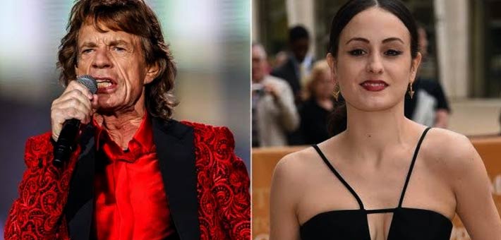 مايك جاجر وصديقته ميلاني هامرك