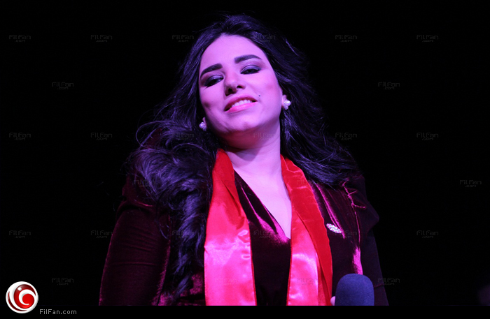 مروة خلال الحفل