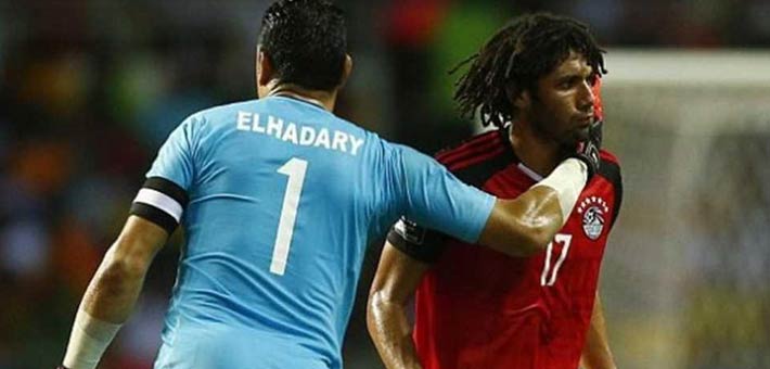 عصام الحضري يواسي النني